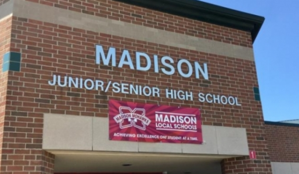 Madison Middle School entrance